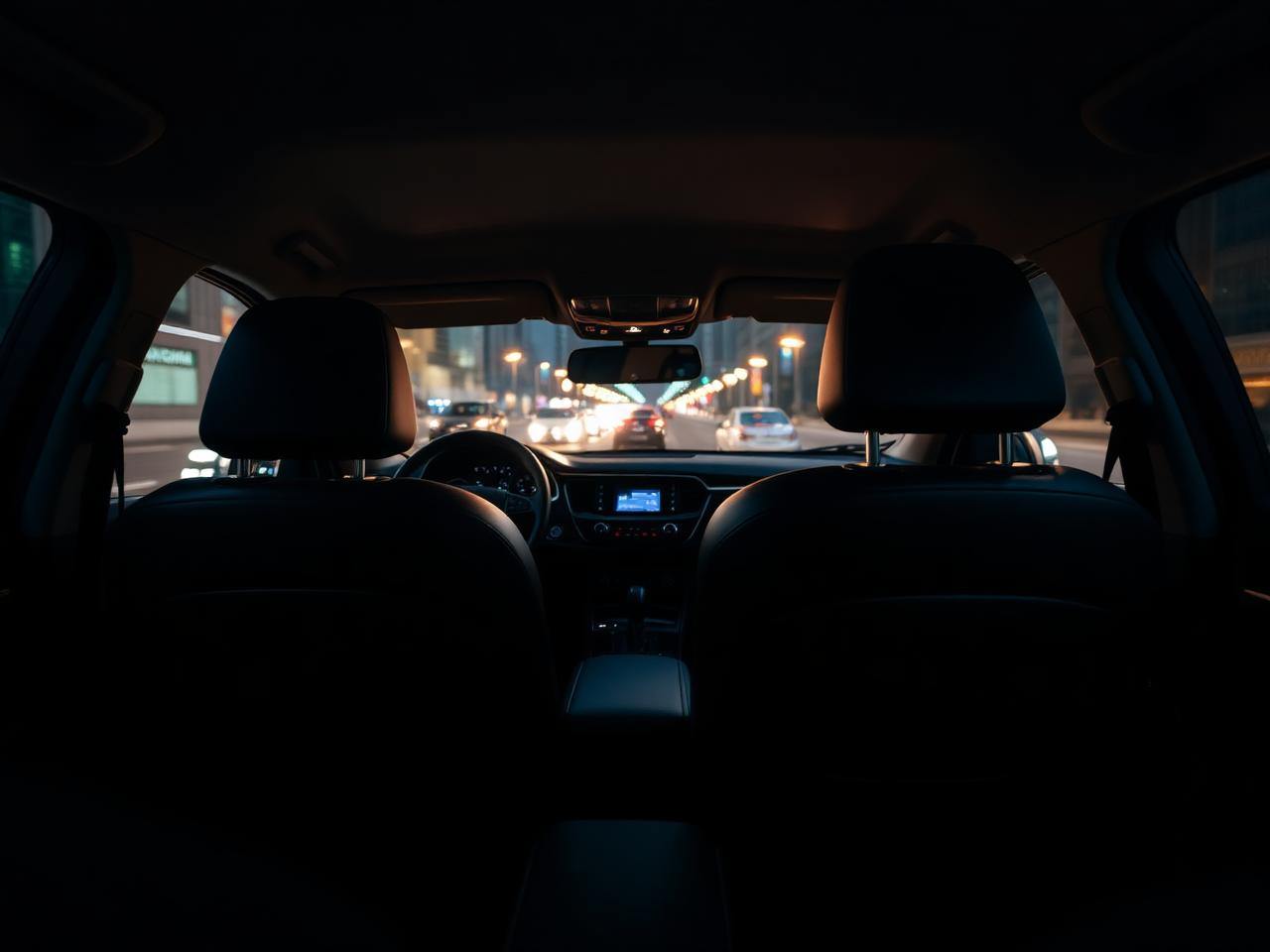 City Taxi interior